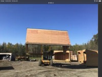 Multiple size buildings available, shelters, firewood in stock