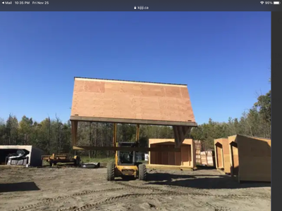 Multiple size buildings available, shelters, firewood in stock, View more