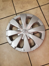 Wheel cover from a 2021 Toyota Corolla