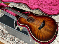 Taylor K22ce 12-Fret Hawaiian Koa Acoustic-Electric Guitar