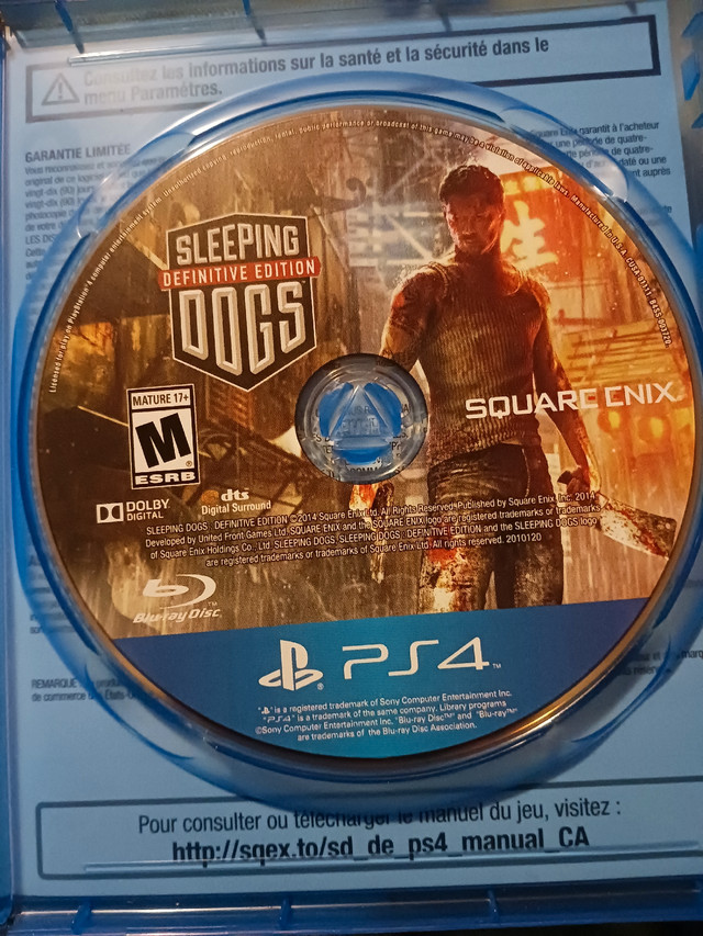 Sleeping Dogs Definitive Edition PlayStation 4 in Sony Playstation 4 in City of Halifax - Image 3