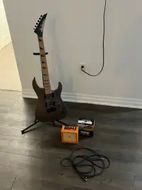 Guitar and amp combo 