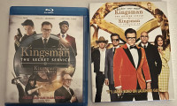 Kingsman The Secret Service blu-ray DVDs