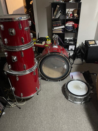 Red Enforcer Drums