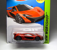 Ultra Rare Hot Wheels 1:64 McLaren P1 Orange
