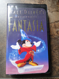 FANTASIA Walt Disney VHS Masterpiece Collection 1991