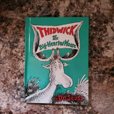 Dr Seuss Thidwick The Big Hearted Moose Hardcover Book-Large, View more