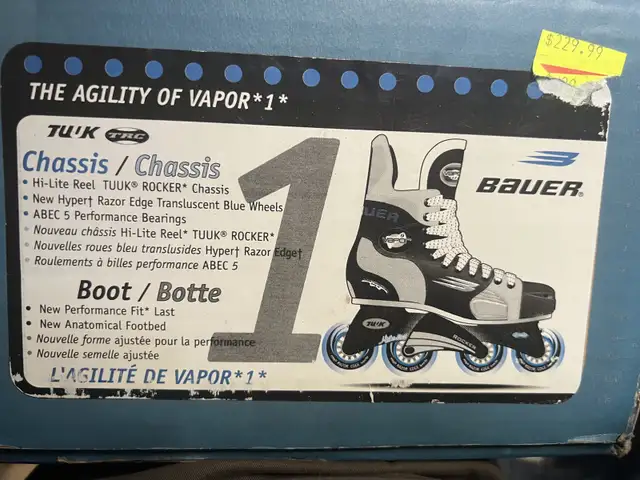 BNIB Bauer Inline Skates in Skates & Blades in City of Toronto - Image 7