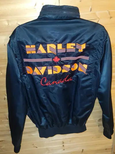 Womens vintage Harley Davidson coat / Lucky 13 Automotive coat, View more