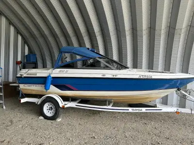 One owner since purchase, well-maintained boat, lightly used. Looking to sell with trailer for $6000...