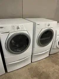  Whirlpool front load washer dryer set