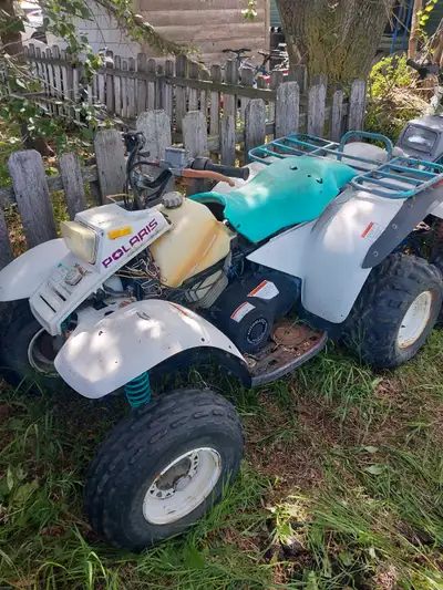 I have a late 80s and early 90s Polaris trail boss 250s. Front one has a new carb, and ran last year...
