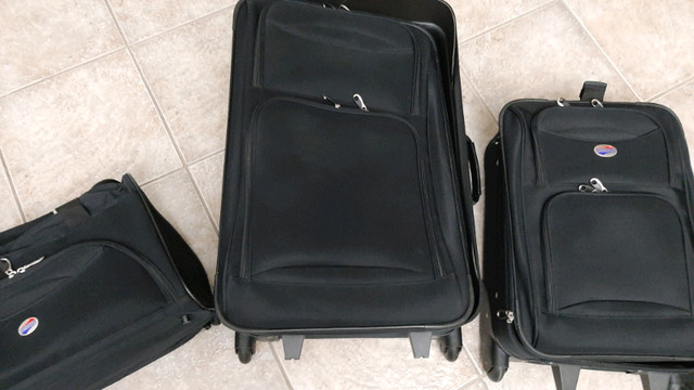LUGGAGE SET - $80 TOTAL *4-PIECE AMERICAN TOURISTER* in Garage Sales in Windsor Region - Image 2
