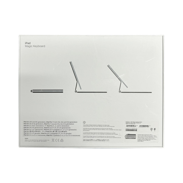 Apple Magic Keyboard for iPad Pro and Air - White in iPads & Tablets in Mississauga / Peel Region - Image 2