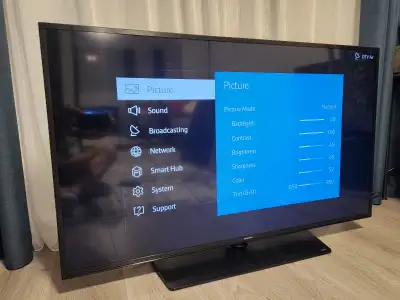 Smart 48" Samsung TV, View more