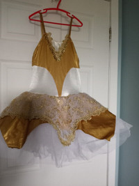 Girl's Gold Tutu/Costume