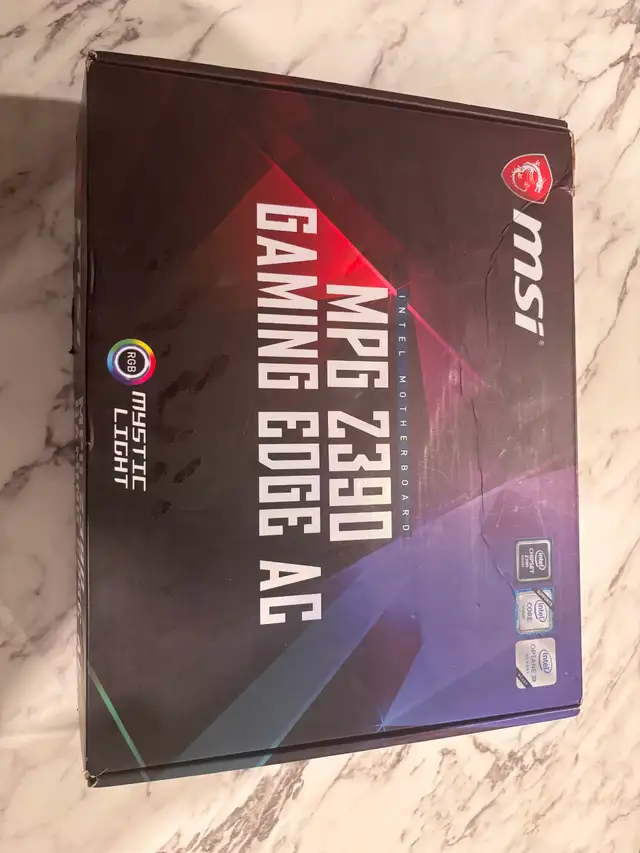 MSI MPG Z390 GAMING EDGE AC Motherboard ATX LGA1151  DDR4
