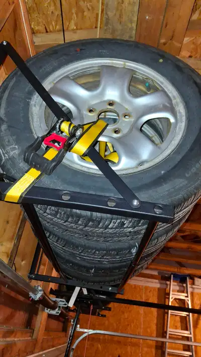 Used BFGoodrich Advantage Control tires with oem Honda rims. 4.5mm, 5/32 tread depth remaining. Rims...