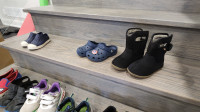 Winter sale on boys shoes and boots size 9T/10T. Ready for snow!