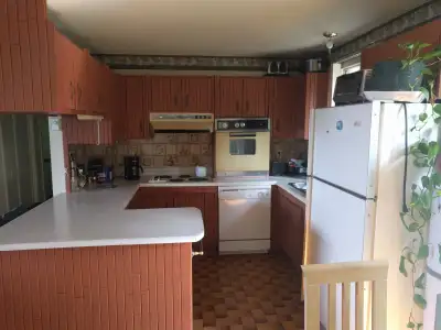 Maison à louer à Chicoutimi dans le rang Saint-Martin. 3 chambres à coucher, salle de bain, salon, c...