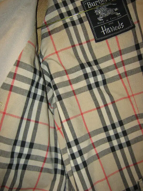Burberry Trench Coat Jacket  Made in England  Harrods New in Women's - Tops & Outerwear in City of Toronto - Image 7