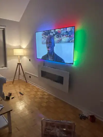 professional tv installation on wall , View more