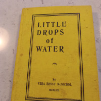 Little drops of water book by Vera McNichol