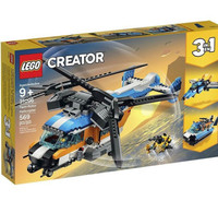 Lego Creator 3in1 Twin Rotor Helicopter 31096