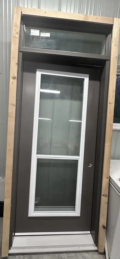 Exterior Door with Transom, View more