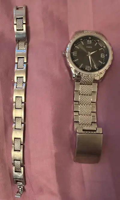 watch and bracelet, View more