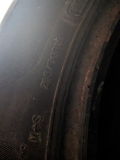 Tires with rims for sale please email location Kitchener Waterloo Dodge Grand caravan $250 5 off the...