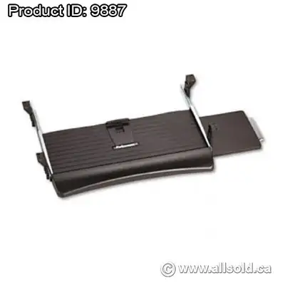Fellowes Under Desk Sliding Keyboard Drawer w Sliding Mouse Tray, View more