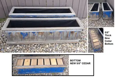 CEDAR PLANTER BOXES, View more