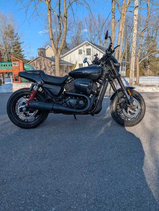 Harley Davidson Street rod 750 in Street, Cruisers & Choppers in Oshawa / Durham Region - Image 4