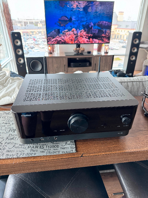 Yamaha 7.2 Channel Home Theatre Network Receiver (RXV6A) in Stereo Systems & Home Theatre in Calgary - Image 4