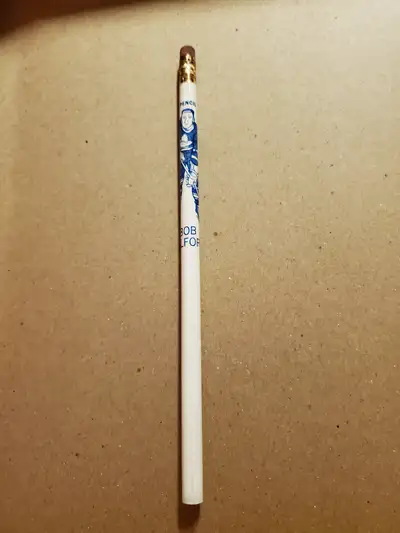 1955-57 Dixon hockey pencils in great, unused condition. Colors are still vivid. Bob Pulford, Toront...
