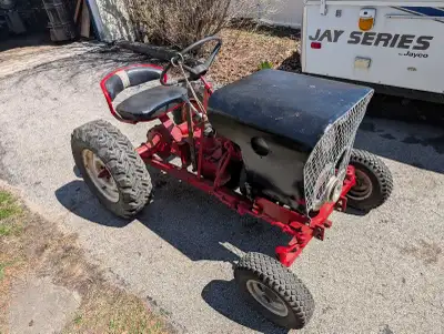 Vintage Suburban Pow'r Pup Garden Tractor, View more