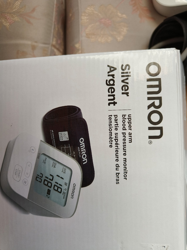 OMRON Silver Blood Pressure Monitor 