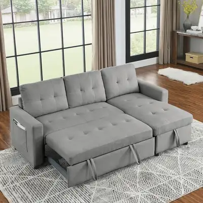 Brand New Convertible Sofa Bed, View more