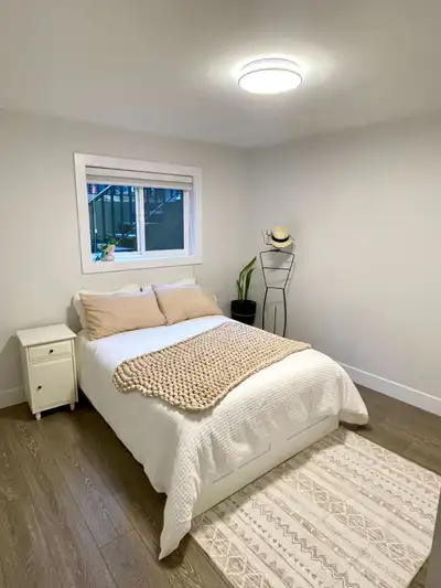 Private room for rent in a 2 bedroom basement suite