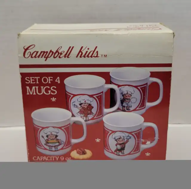 Vintage Westwood International 1990 Campbell Kids Set of 4 Mugs in Arts & Collectibles in Windsor Region - Image 3