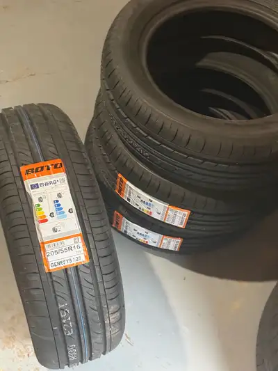 4 Brand new Boto All season tires 205/55/R16 (16inch). Good tires! have used the same brand on previ...