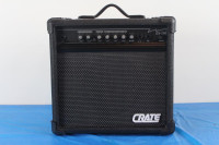 Crate GX-15R guitar amp with distortion,reverb,and headphone out
