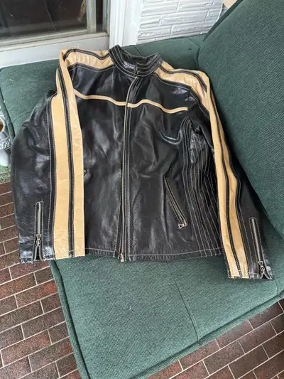 Gianni Antonio Leather Jacket, View more