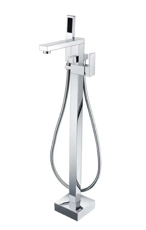 Modern Square Freestanding Tub Faucet - Clearance !