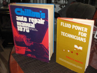 Chilton's auto repair manual 1975 and Fluid Mechanics