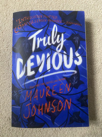 Truly Devious by Maureen Johnson$5. Paperback. Like brand new. 