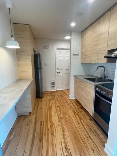 3 ½ rénové | Électros et WiFi inclus | Vieux-Rosemont