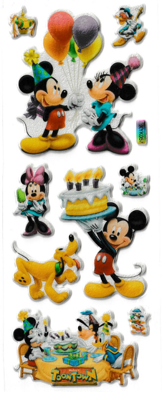 3D stickers MICKEY MOUSE Minnie Pluto in Toys & Games in City of Toronto - Image 3