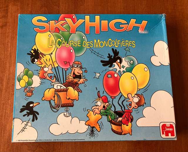 Vintage Sky High! board Game by Jumbo from 1993, Complete dans Jouets et jeux  à Ville de Montréal - Image 4